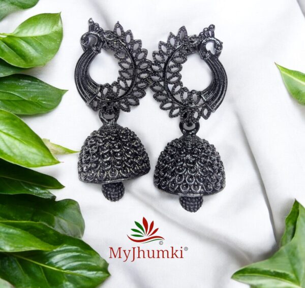 Oxidised Jhumka Earring For Women